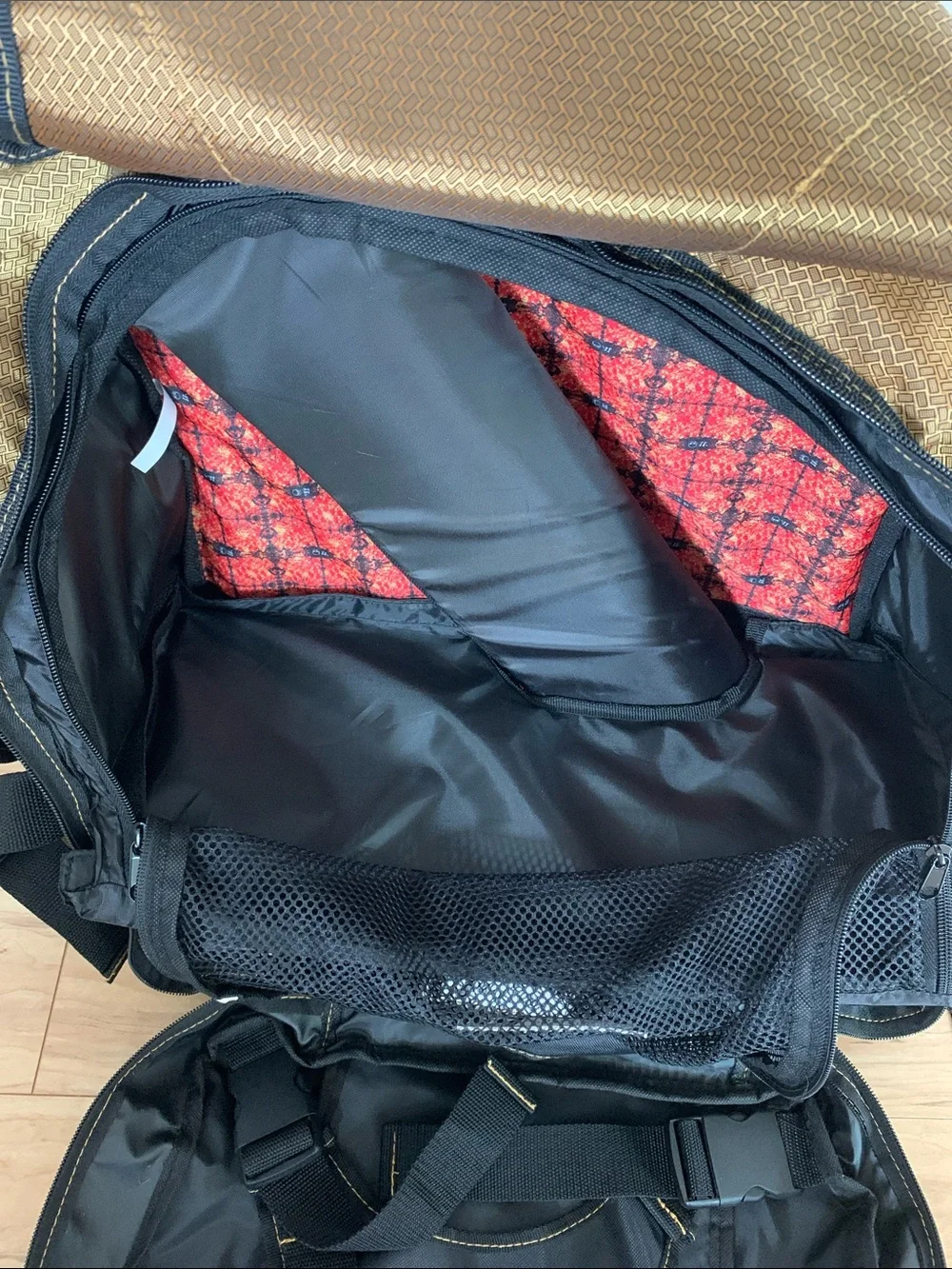 Warrior Jet Pack Max X -Lacrosse  Black & Gold Backpack